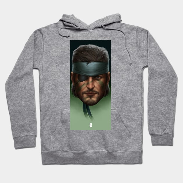 Naked Snake Hoodie by THEGAMEWORLD